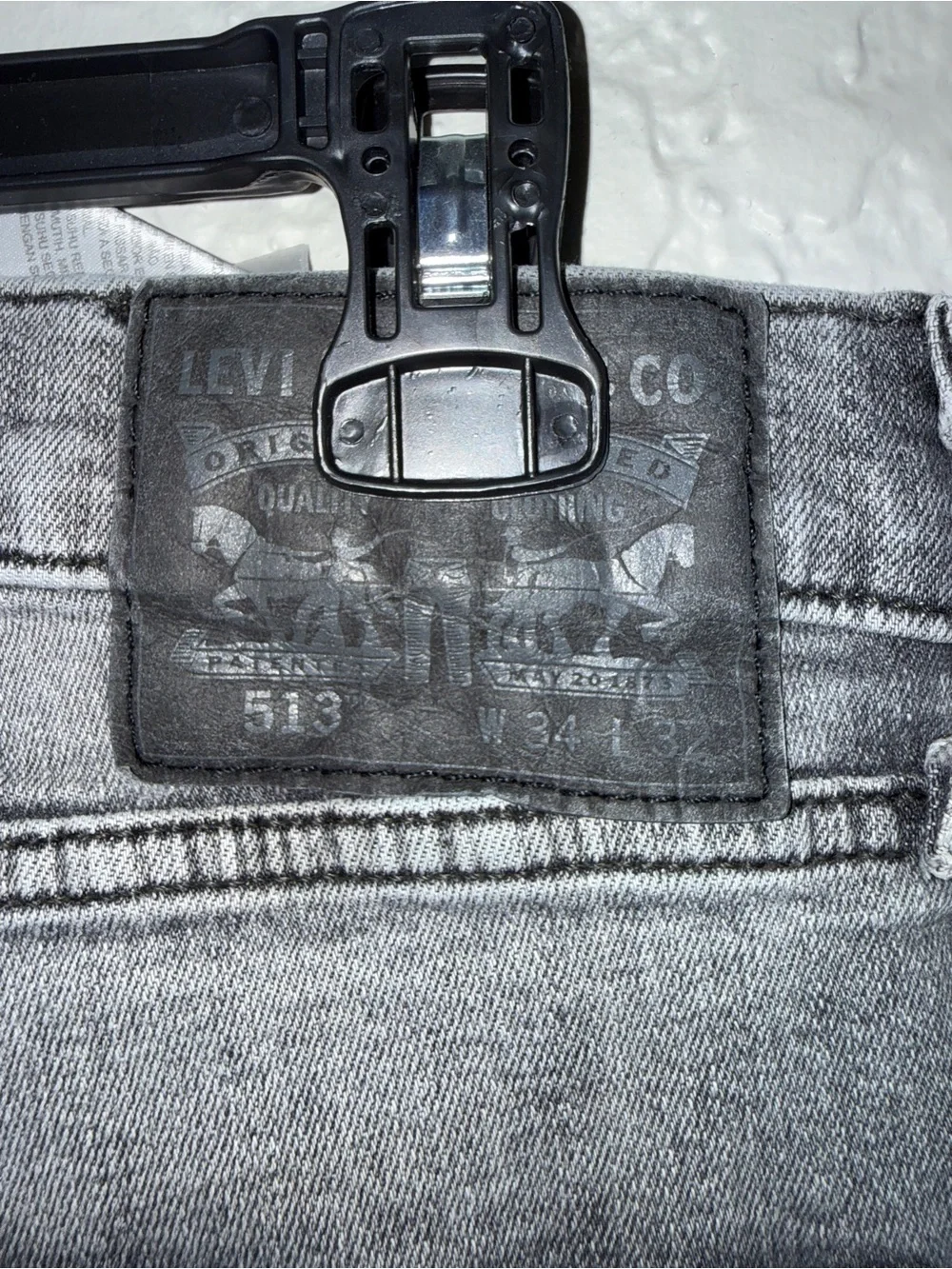 Levi’s 513 Men's Gray Jeans W34 L32
